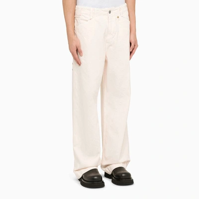 Shop Objects Iv Life Pale Wide Trousers In Pink