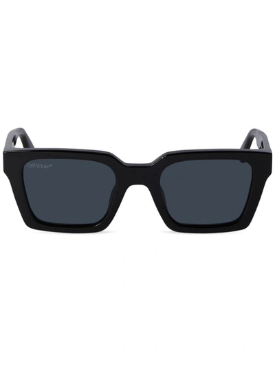 Shop Off-white 'palermo' Sunglasses In Black