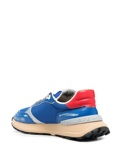 Shop Philippe Model 'antibes' Sneakers In Blue