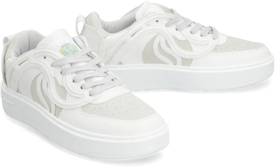 Shop Stella Mccartney S Wave 1 Low-top Sneakers In White