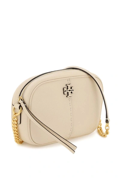 Tory Burch Women's Mcgraw Camera Bag, Brie, Off White, One Size