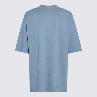 Shop Undercover Light Blue Cotton T-shirt