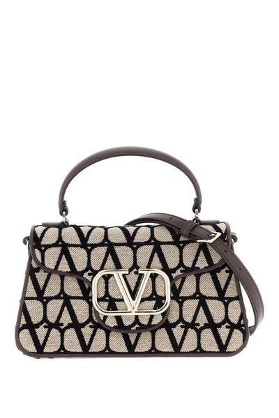 Shop Valentino Garavani Toile Iconographe Handbag In Multicolor