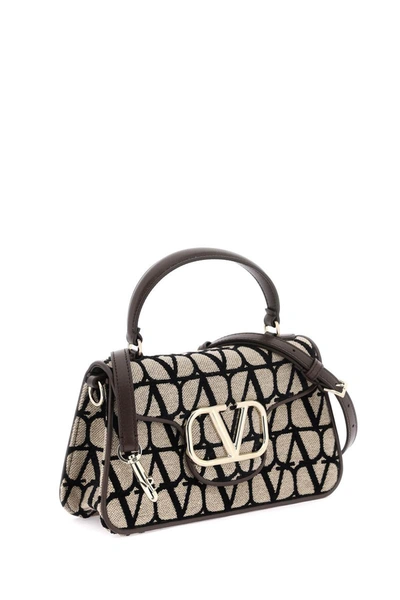 Shop Valentino Garavani Toile Iconographe Handbag In Multicolor