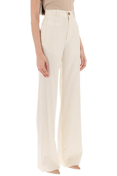 Shop Vivienne Westwood 'ray' Trousers In Wool Serge In Multicolor