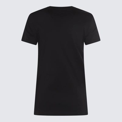 Shop Vivienne Westwood Black Cotton Orb T-shirt