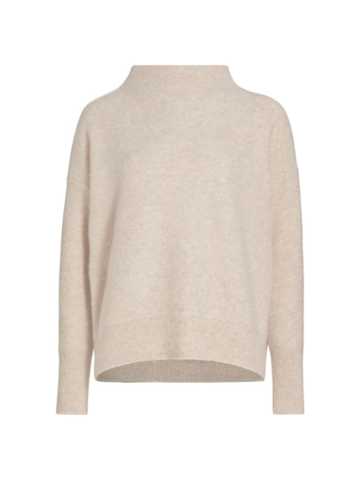 Shop Vince Women's Funnelneck Cashmere Sweater In Marble
