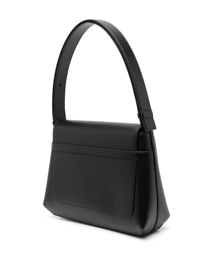 Dolce & Gabbana Dg Logo Shoulder Bag - Dolce&gabbana - Leather - Black In Blue