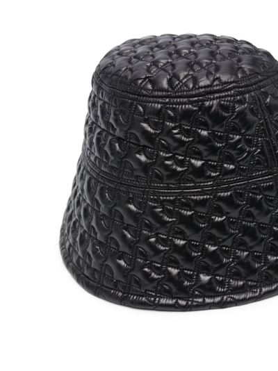 Shop Patou Embroidered-logo Bucket Hat In Black