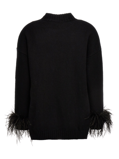 Shop Sleeper Agatha Sweater In Black