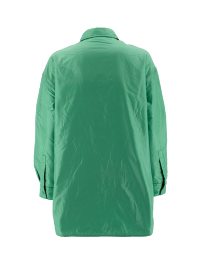 Shop Aspesi Jacket In Green
