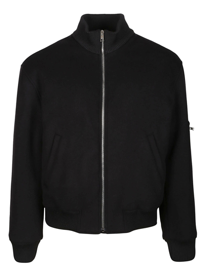 Shop Msgm Jacket In Black