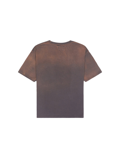 Shop Rhude Raceway Tee In Vintage Grey