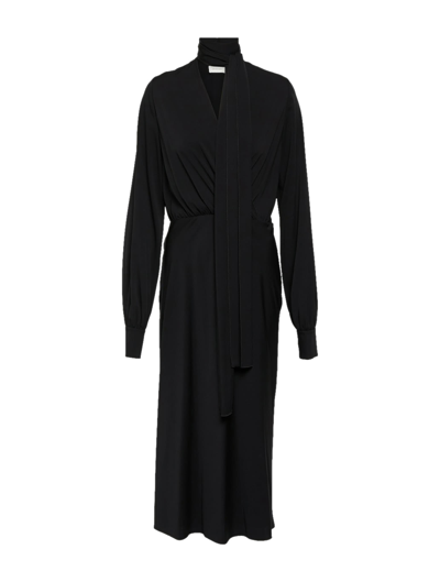 Shop Sportmax Disegno Dress In Black