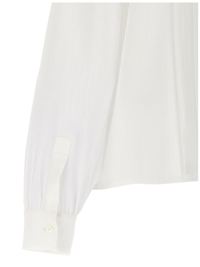 Shop Givenchy Jacquard Logo Shirt In White