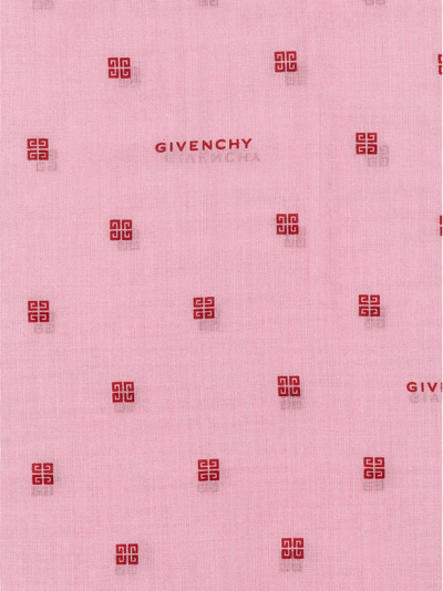 Shop Givenchy Sciarpa Plumetis In Pink