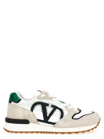 Shop Valentino Vlogo Pace  Garavani Sneakers In Multicolor