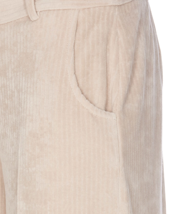 Shop Circolo 1901 Pants In Beige