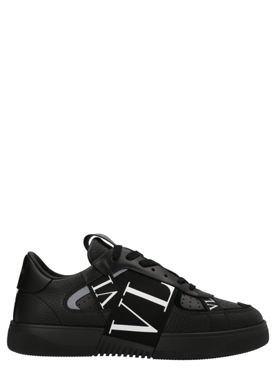 Shop Valentino Vl7n  Garavani Sneakers In White/black