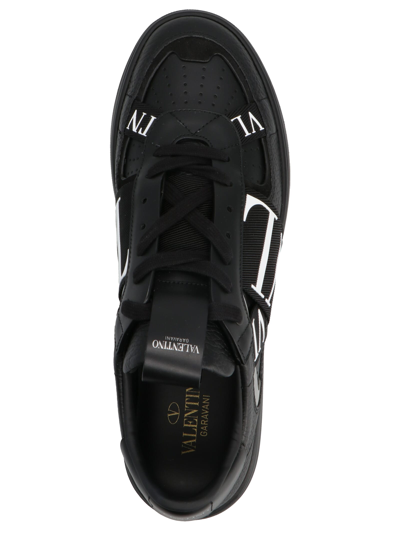 Shop Valentino Vl7n  Garavani Sneakers In White/black