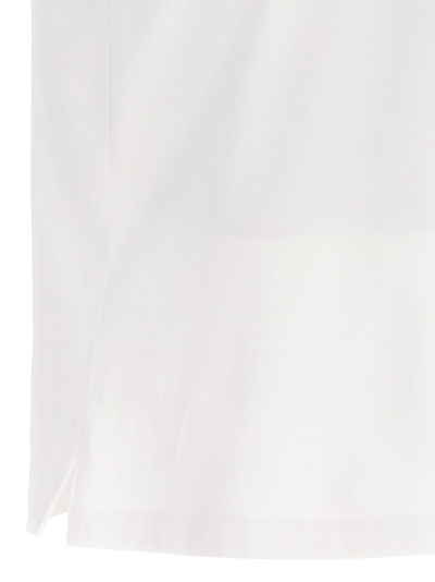 Shop Valentino Black Untitled T-shirt In White
