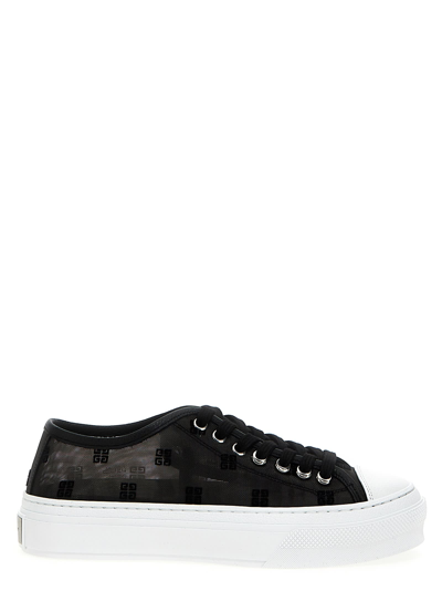 Shop Givenchy City Sneakers In White/black