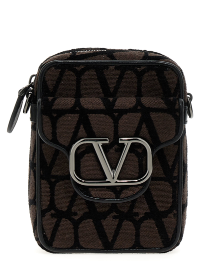 Shop Valentino Mini Locò  Garavani Crossbody Bag In Multicolor