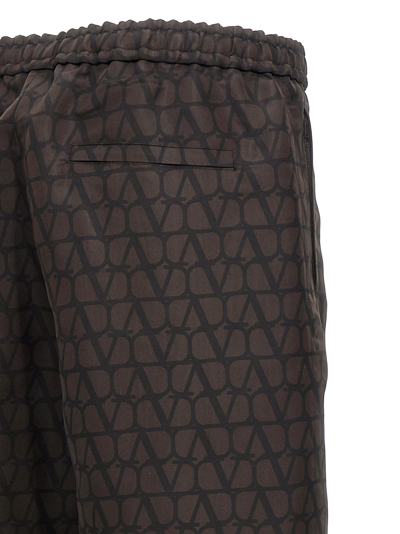 Shop Valentino Toile Iconographe  Cargo Pants In Black