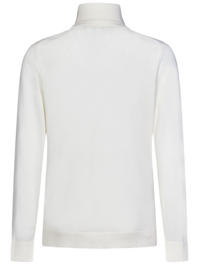 Shop Calvin Klein Sweater In White