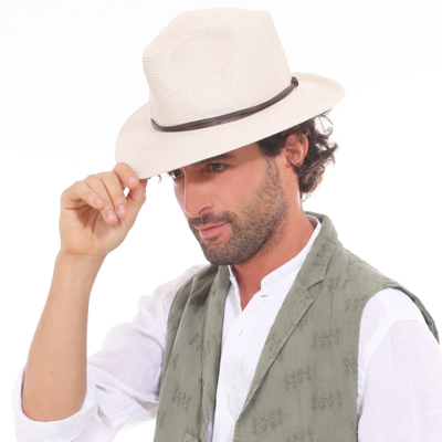 Mc2 Saint Barth Red Straw Hat In Red