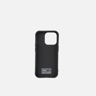 Mc2 Saint Barth Cover For Iphone 14 Pro With Striped Print In Pink