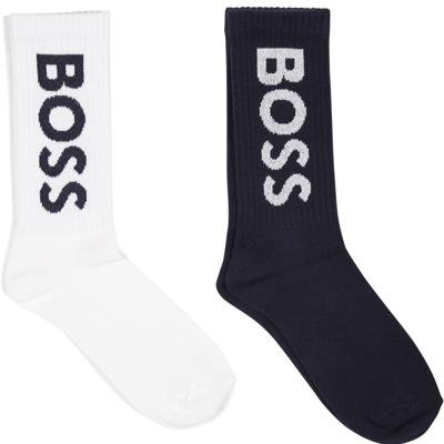 Shop Hugo Boss Multicolor Sock Set For Child