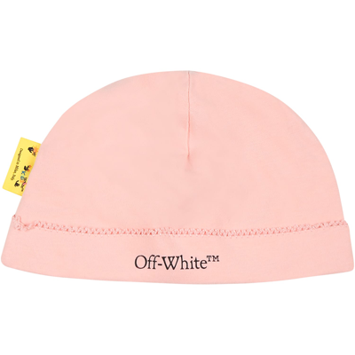 Shop Off-white Pink Set For Baby Boy