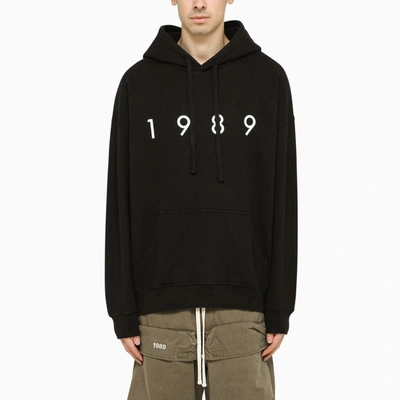 Shop 1989 Studio Hooded Sweatshirt With Logo In Black