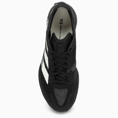 Shop Y-3 Adidas  Boston 11 Trainer In Black