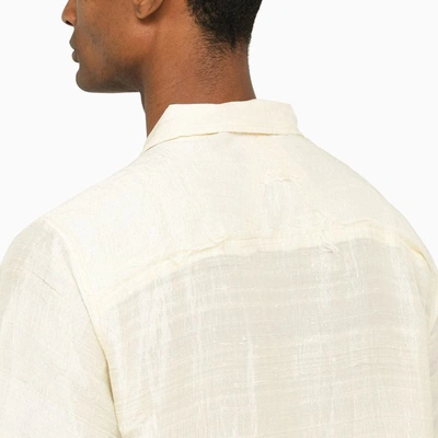 Shop Airei Short Sleeved Shirt In White