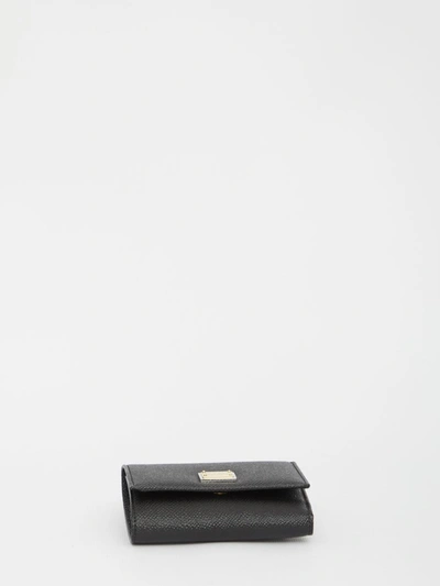 Shop Dolce & Gabbana Black Leather Wallet