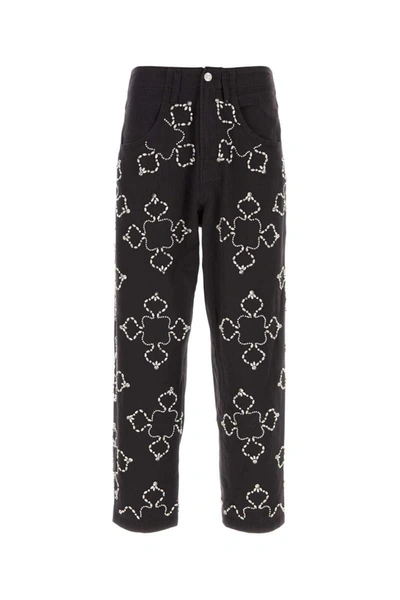 Shop Bluemarble Pants In Black