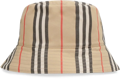 Shop Burberry Reversible Bucket Hat In Beige