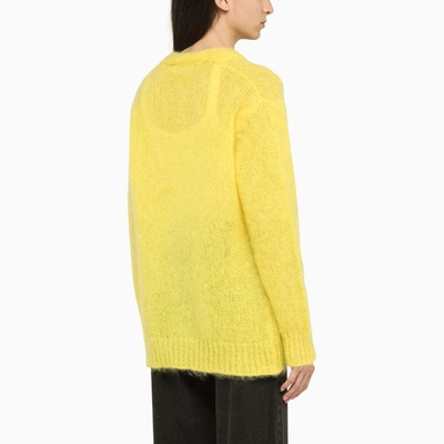 Shop Dsquared2 Cardigan In Yellow