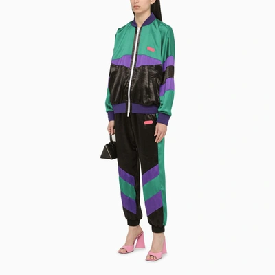 Shop Dsquared2 Colour-block Jogging Trousers In Multicolor