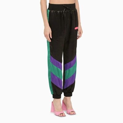 Shop Dsquared2 Colour-block Jogging Trousers In Multicolor