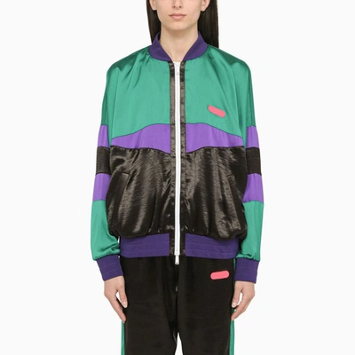 Shop Dsquared2 Colour-block Sweatshirt With Zip In Multicolor
