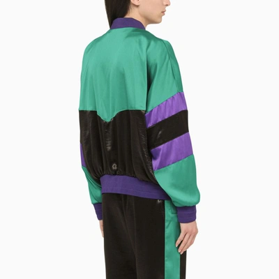 Dsquared2 Colour-block Bomber Jacket In Multicolor