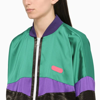 Dsquared2 Colour-block Bomber Jacket In Multicolor
