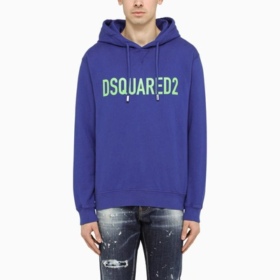 Shop Dsquared2 Stretch Sweatshirt In Blue