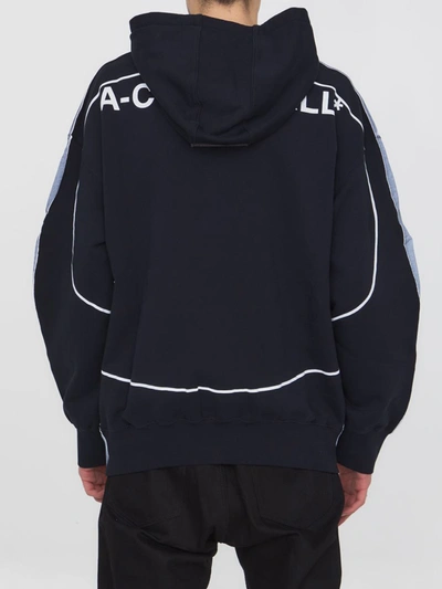 Shop A-cold-wall* Exposure Hoodie In Black