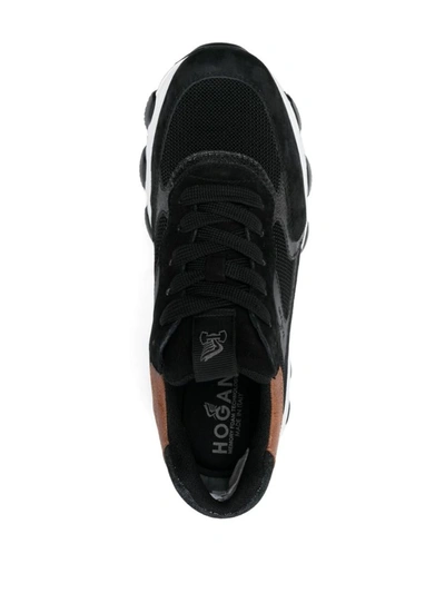 Shop Hogan 'hyperactive' Sneakers In Black