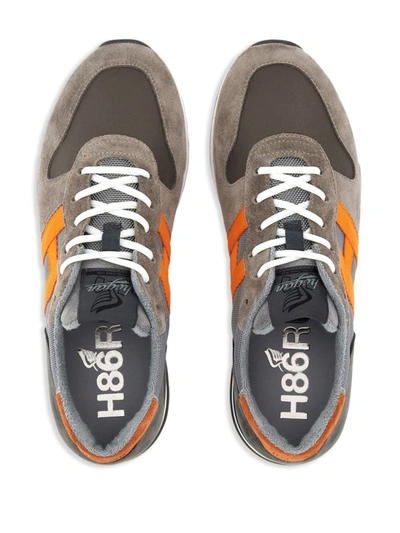 Shop Hogan Sneakers 'h383' In Grey