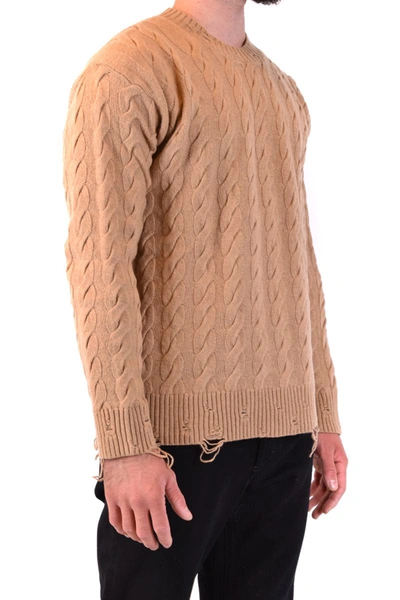 Shop Laneus Sweaters In Camel